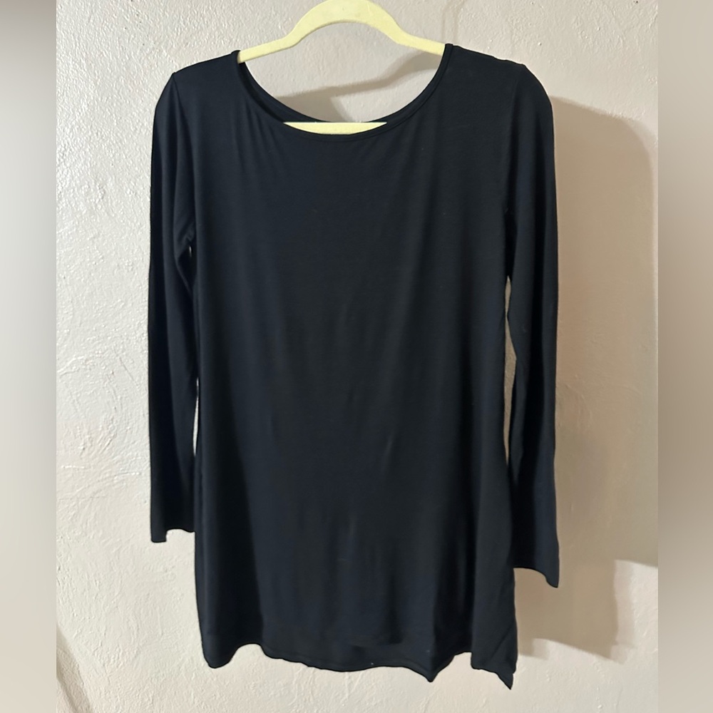 Black Long Sleeve Top